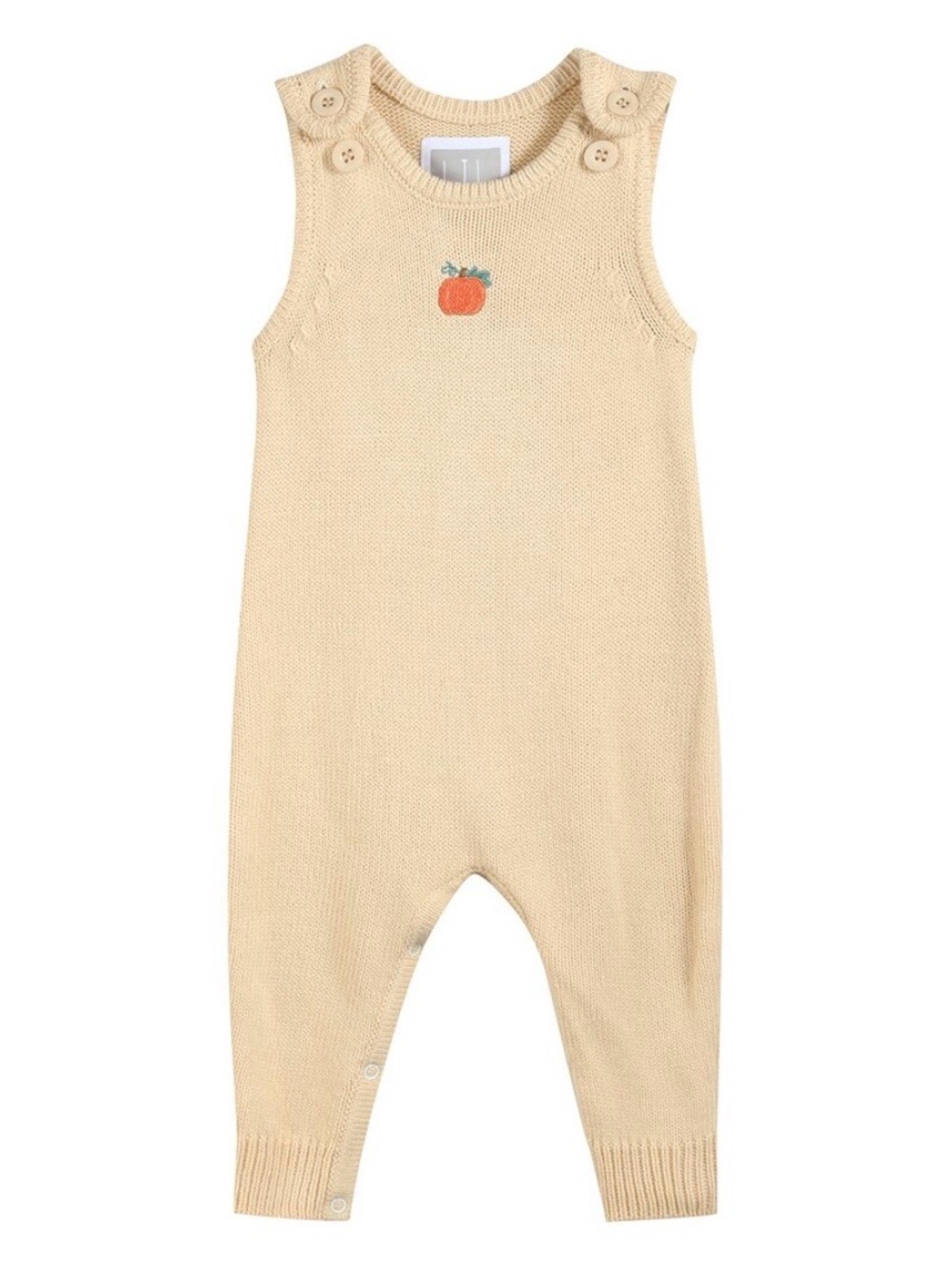 Lil Cactus Baby Romper with Pumpkin Embroidery NEW W TAGS